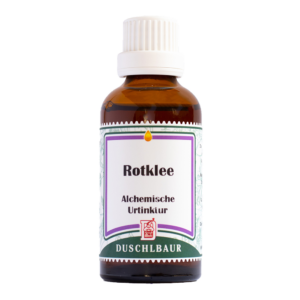 Rotklee Tinktur Essenz Kräutertropfen Wechseljahre Klimakterium Phytohormone Heilmittel