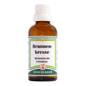 Brunnenkresse Tinktur Essenz Kraeutertropfen Stoffwechsel Blutreinigung Magen Darm Cholesterin Heilmittel