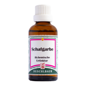 Schafgarbe Tinktur Essenz Kraeutertropfen Blaehungen Menstruation Galle Unterbauchbeschwerden