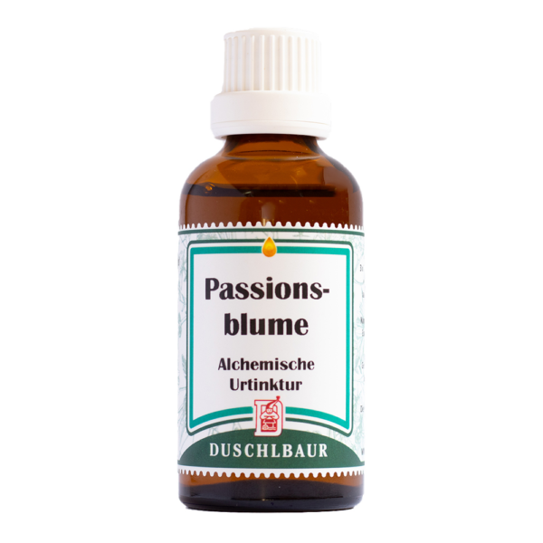 Passionsblume Tinktur Essenz Kraeutertropfen Schlafprobleme Unruhe Angst Stress Heilmittel