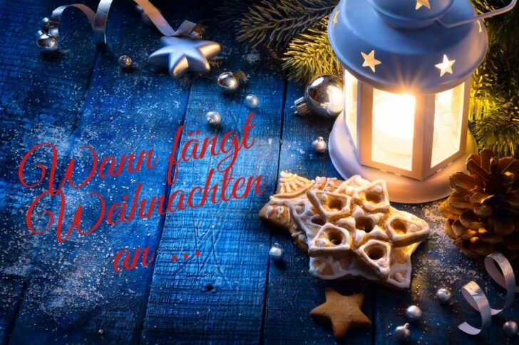 Wann fängt Weihnachten an … Tinkturen Weihnachten